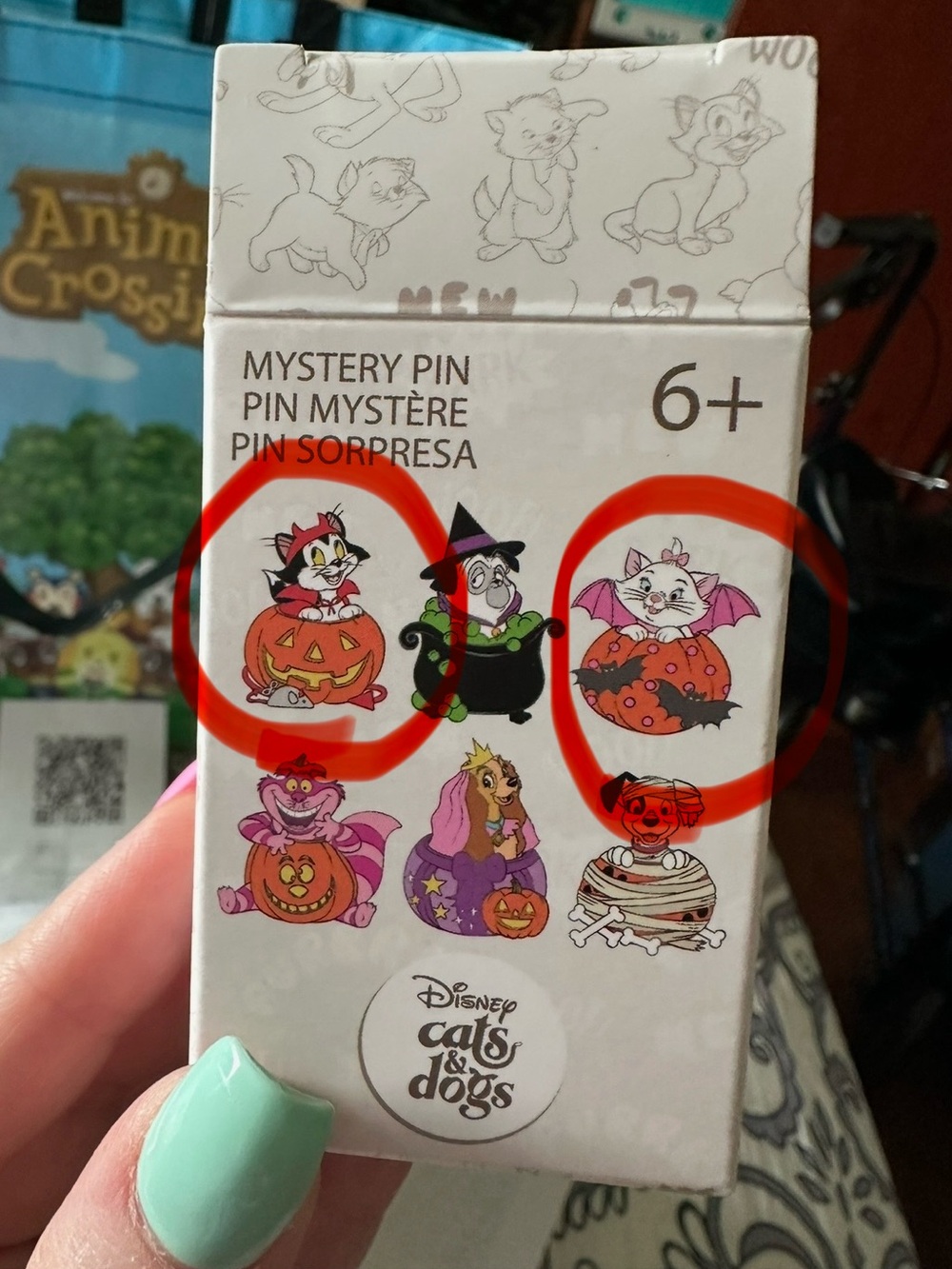 For sale, or trade. Disney Cats & Dogs, Cheshire Cat Pumpkin Enamel Pin - Picture 7 of 7